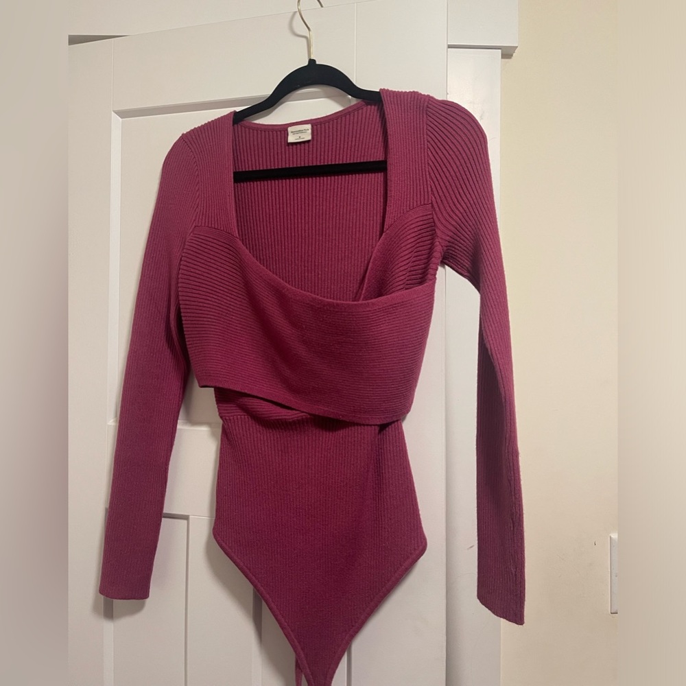 Abercrombie & Fitch, sweater wrap bodysuit